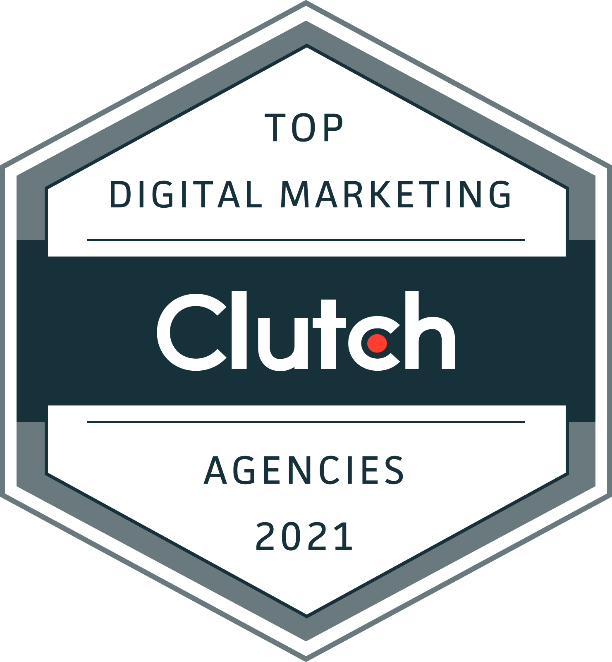 Award Badge – Clutch Top Digital Marketing Agencies 2021