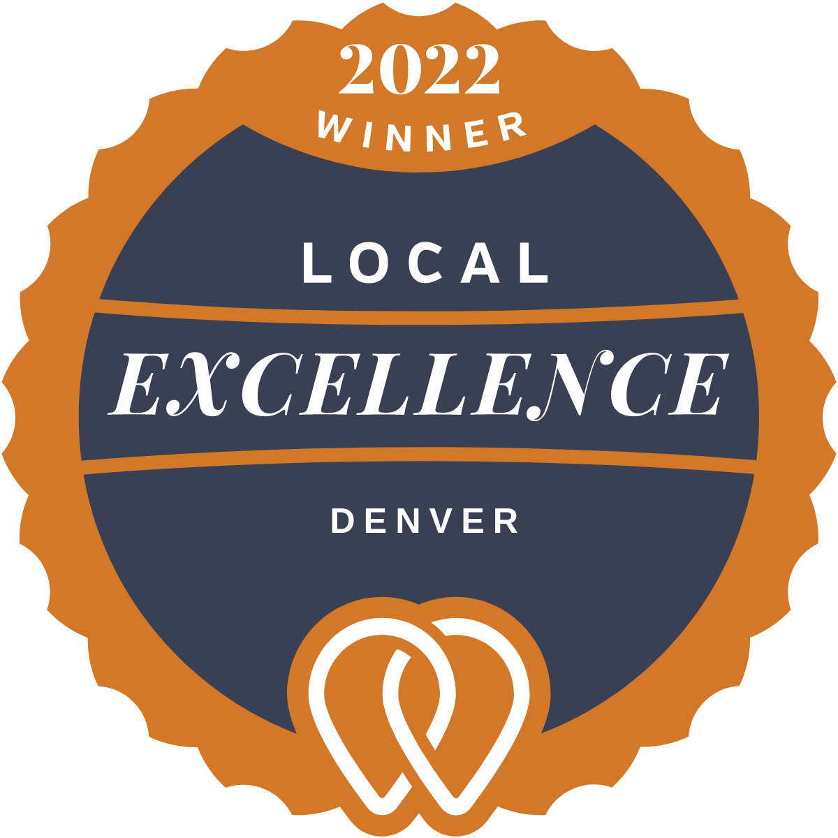 2022 Local Excellence Award Winner Denver badge